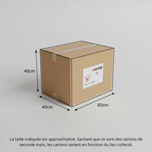 Charger l'image dans la galerie, GRAND CARTON DE DÉMÉNAGEMENT - CARTON XL - Carton plein - Boutique de cartons de déménagements